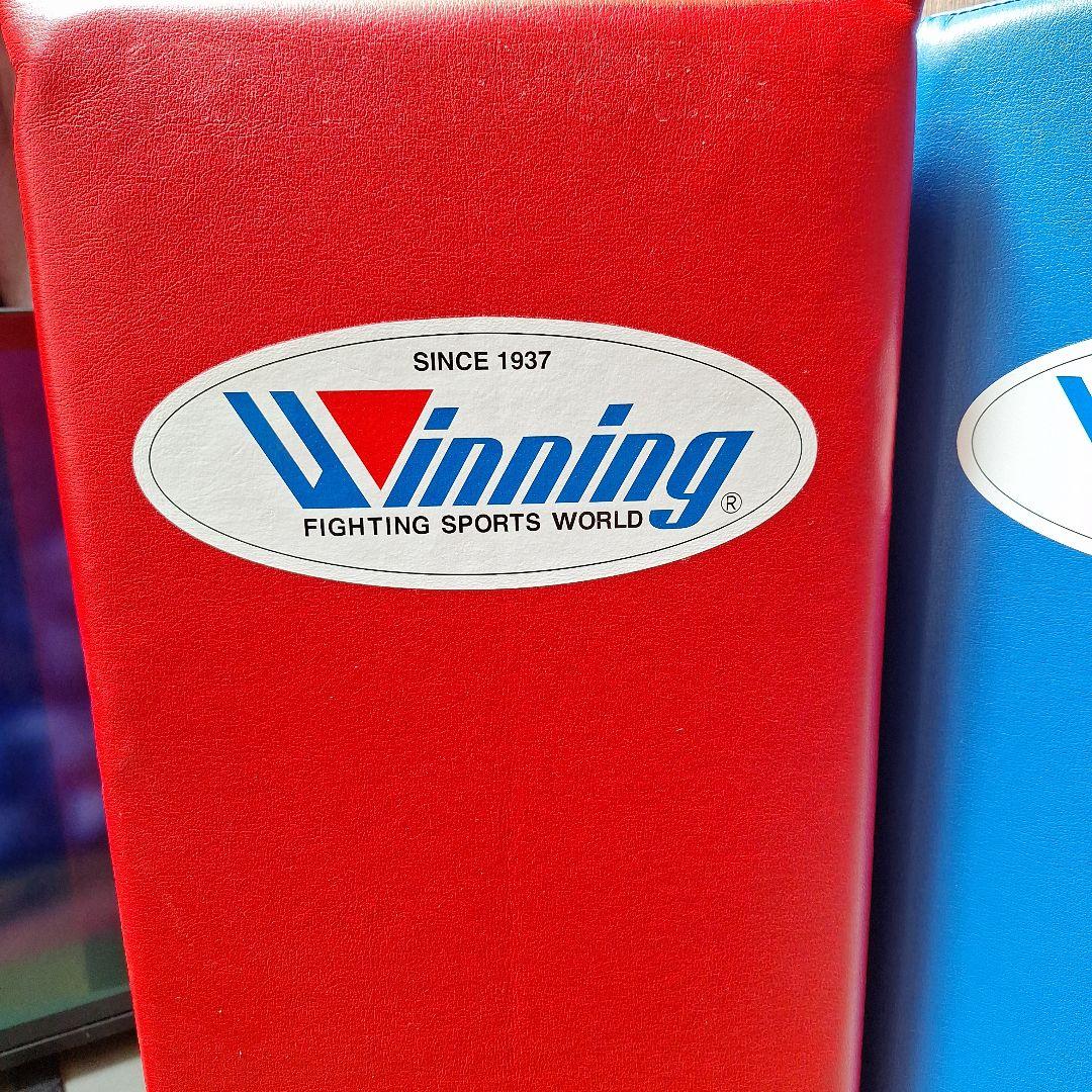 304 Winning ボクシング用コーナーマット赤 青 白白