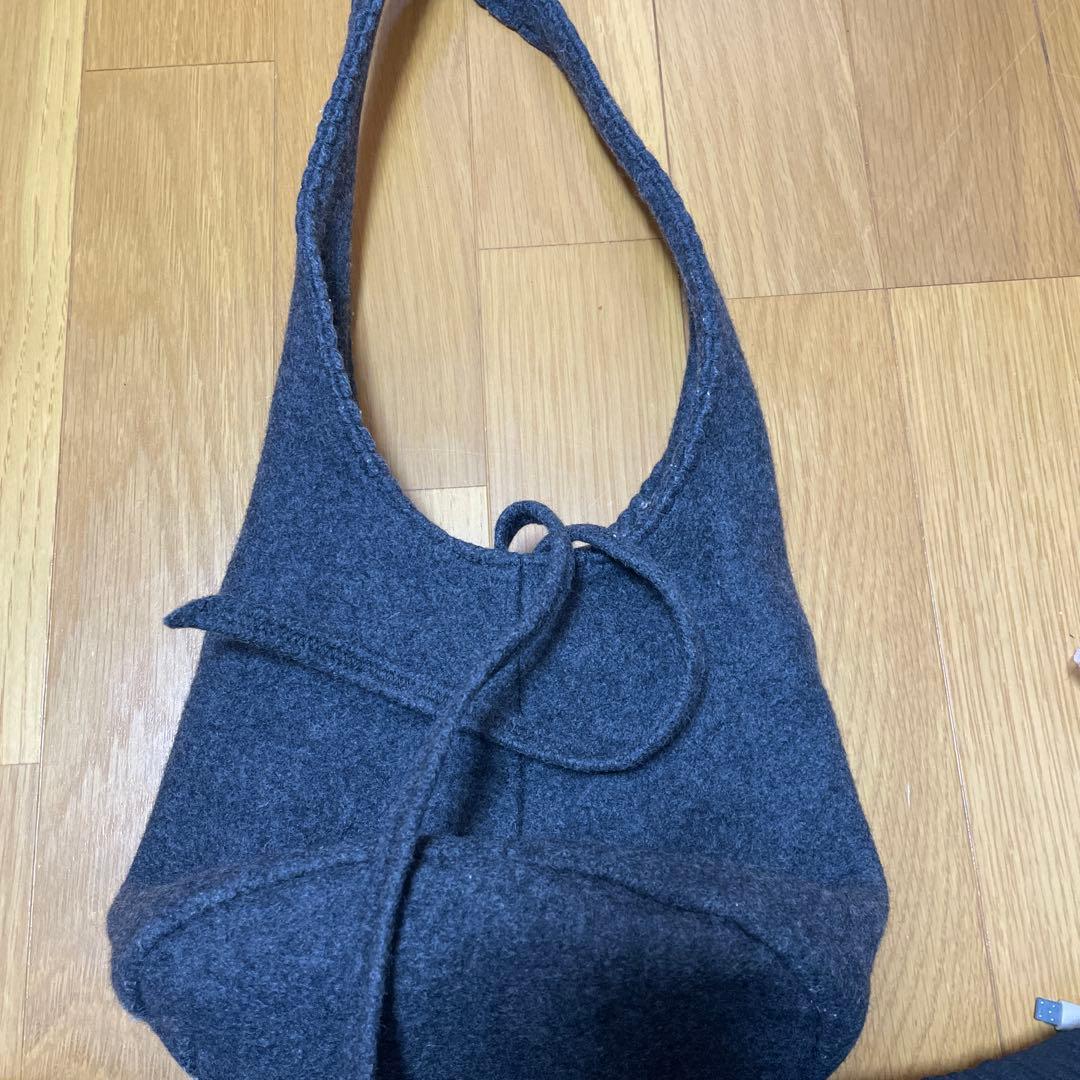 miumiu フェルト生地　バッグ