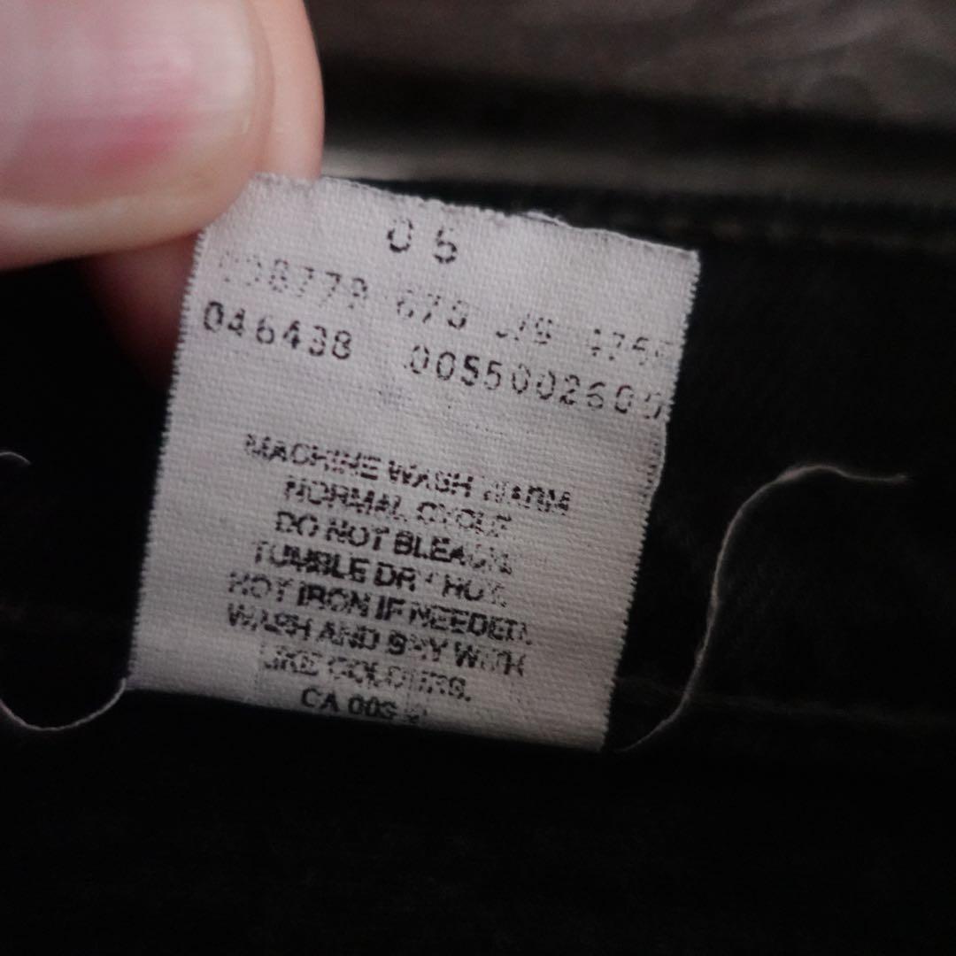1990s Levi’s 550 ブラックデニム　W34L30 カナダ製