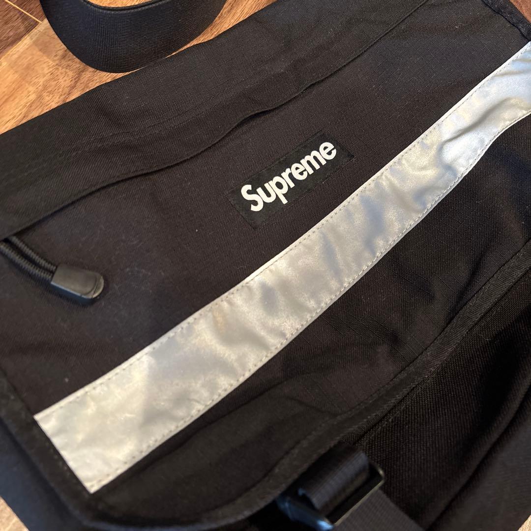 Supreme HI VIS Messenger メッセンジャーバッグ ブラック