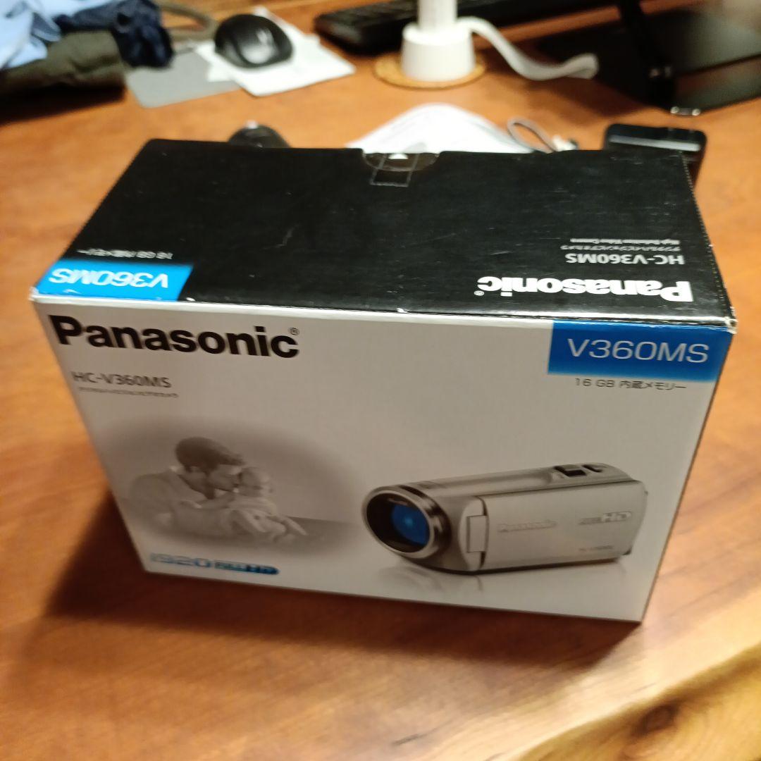 美品 Panasonic HC-V360MS フルHDビデオカメラ 2019年製