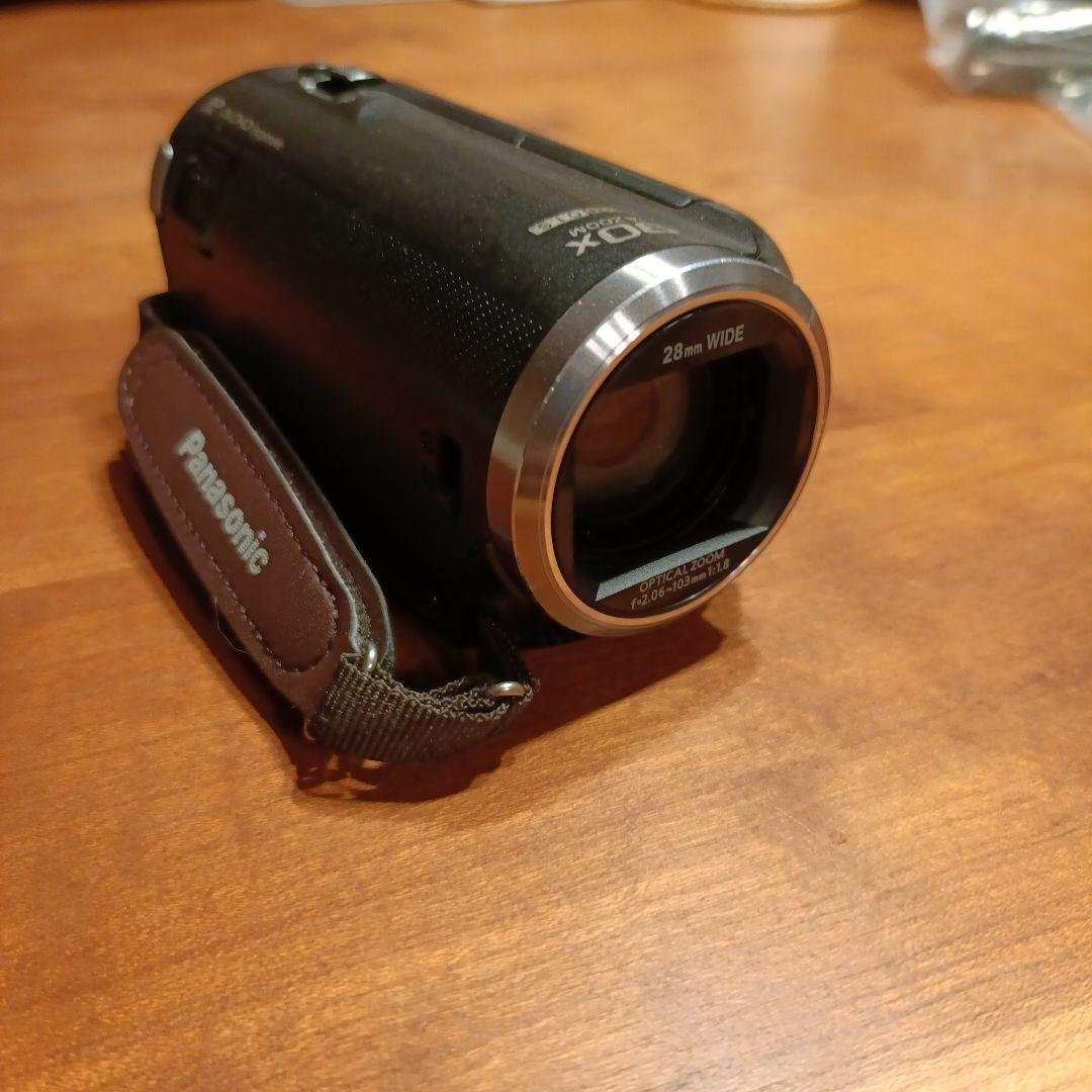 美品 Panasonic HC-V360MS フルHDビデオカメラ 2019年製