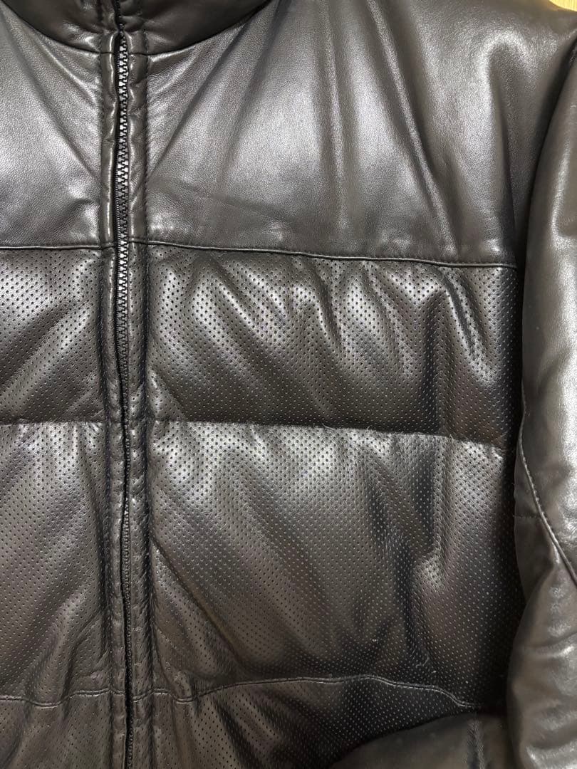 ヘッドポーター★パンチングレザー ダウン★藤原ヒロシHPP fragment