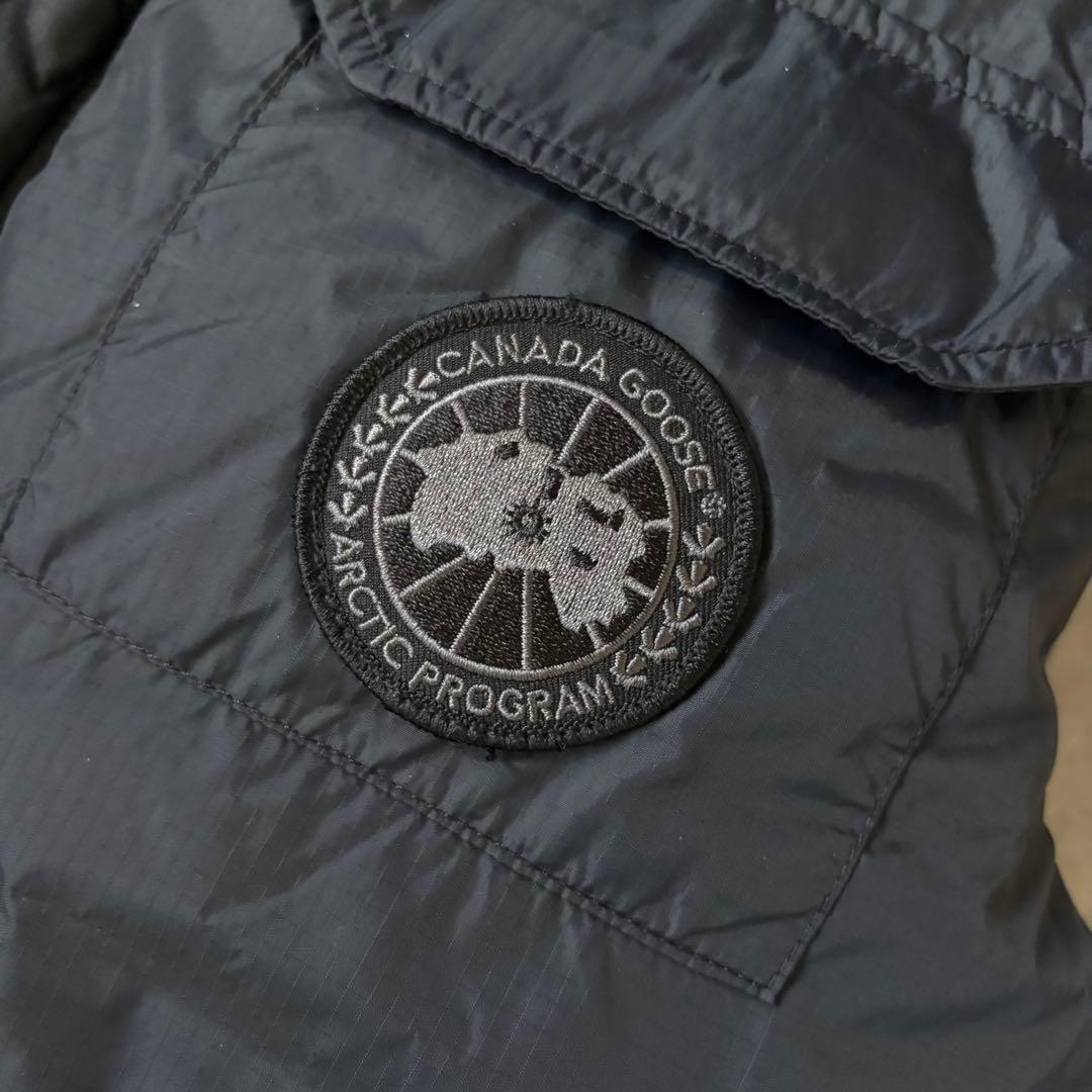 【最高級ダウン❗️】美品！カナダグース　ダウンベスト　ブラックレーベル　M 黒