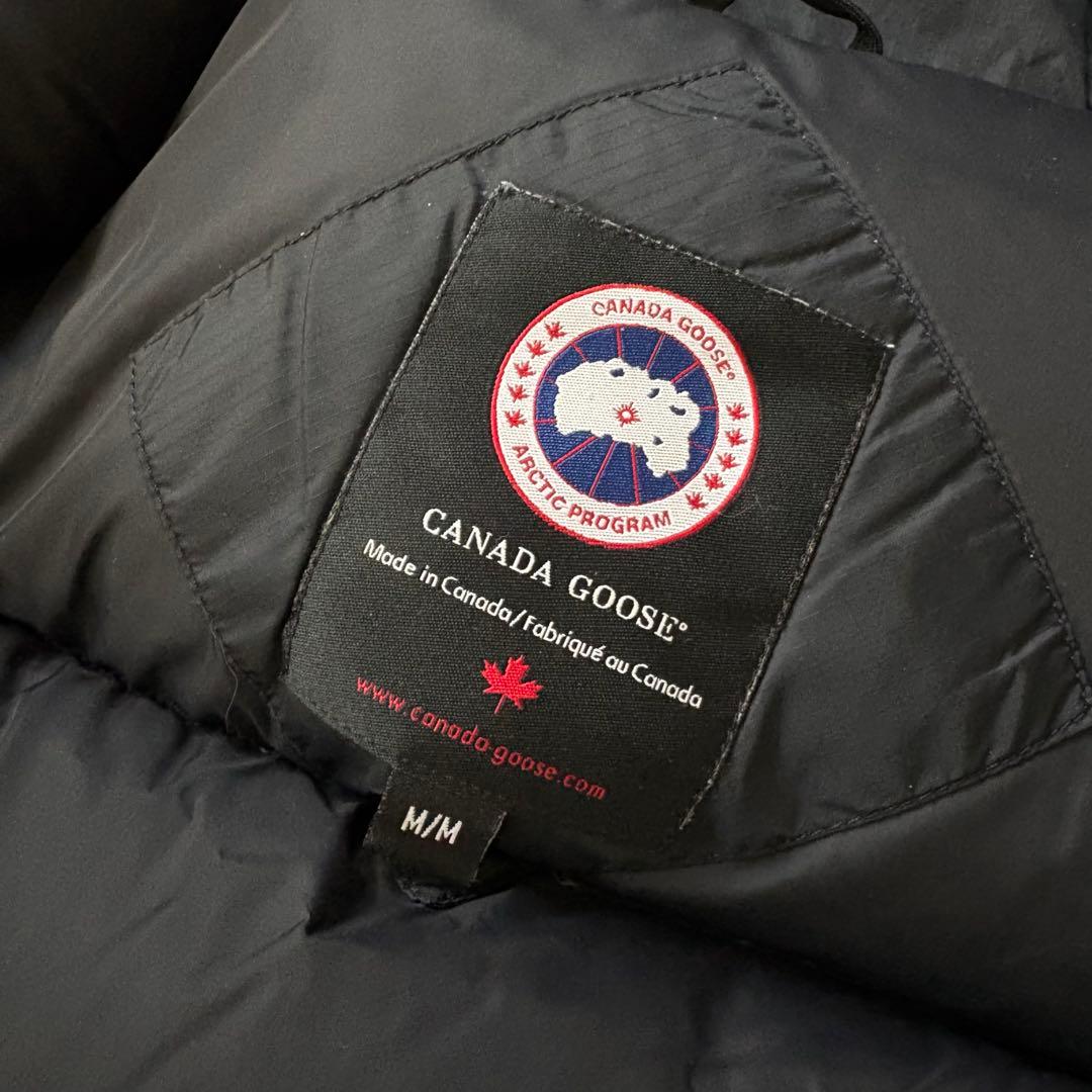 【最高級ダウン❗️】美品！カナダグース　ダウンベスト　ブラックレーベル　M 黒