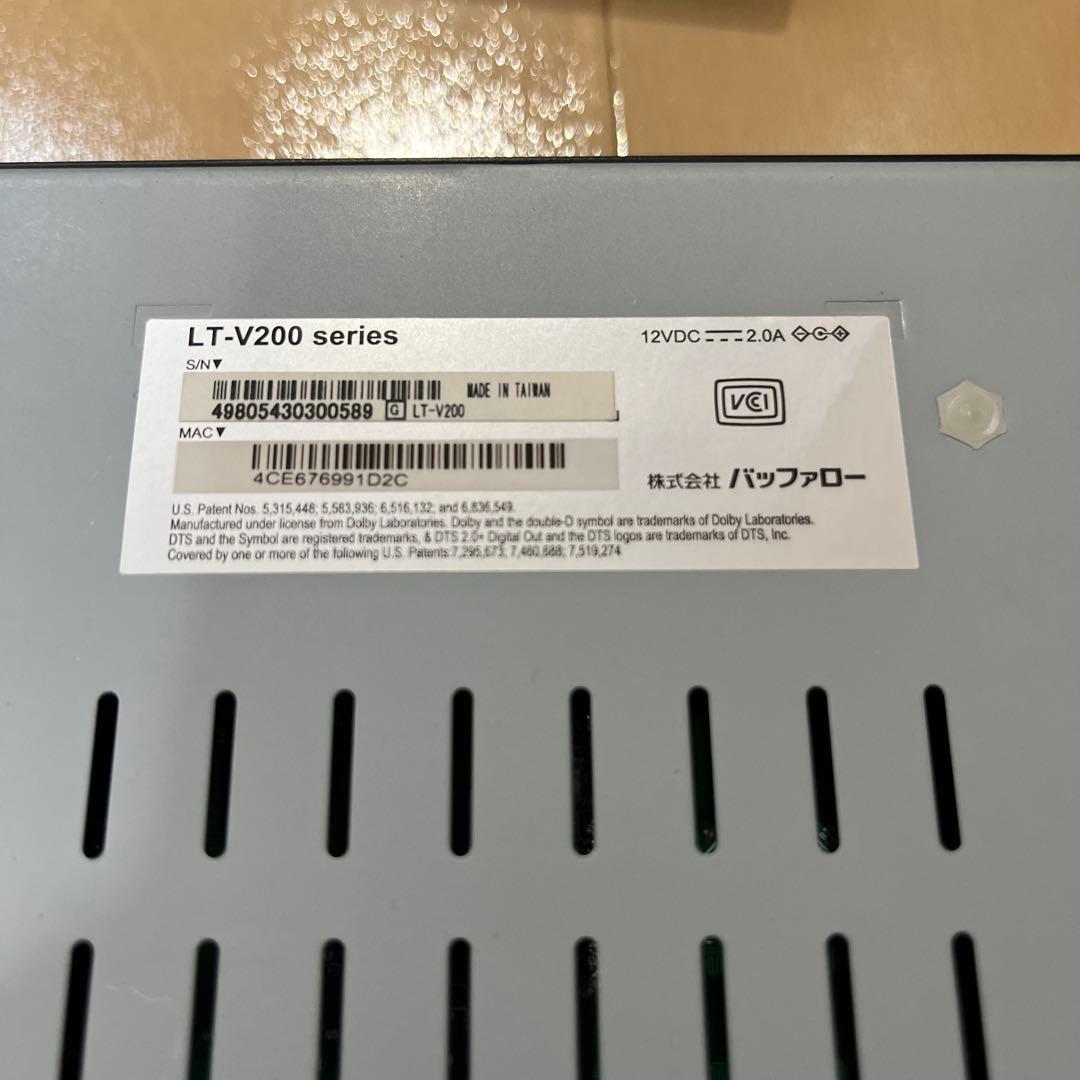 BUFFALO メディアプレイヤー LT-V200