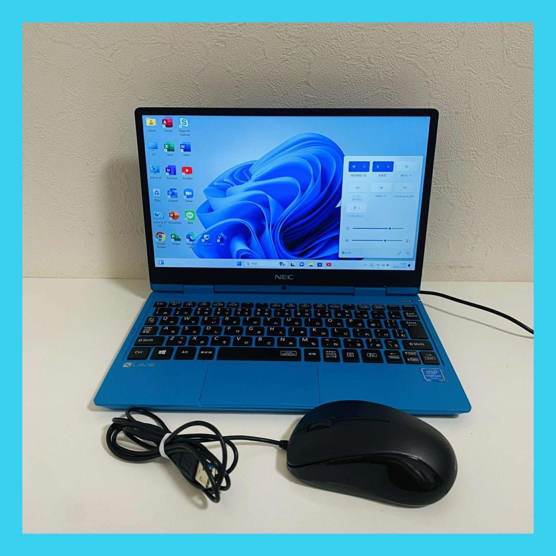 Y49 NECノートパソコンSSD高速コンパクト Windows11オフィス付き