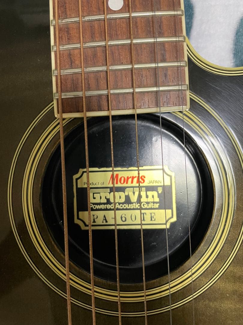 タ*シ様 Morris Groovin’ PA-60TE ジャンク扱い エレアコ