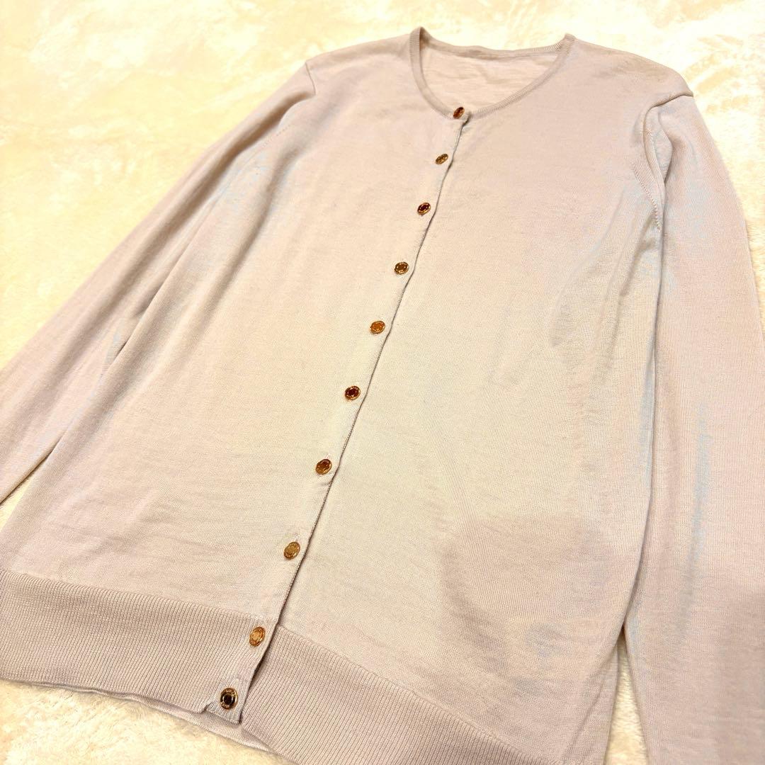 未使用級✳︎ミューズドゥーズィエムクラスFFカーディガン金ボタンクルーネック