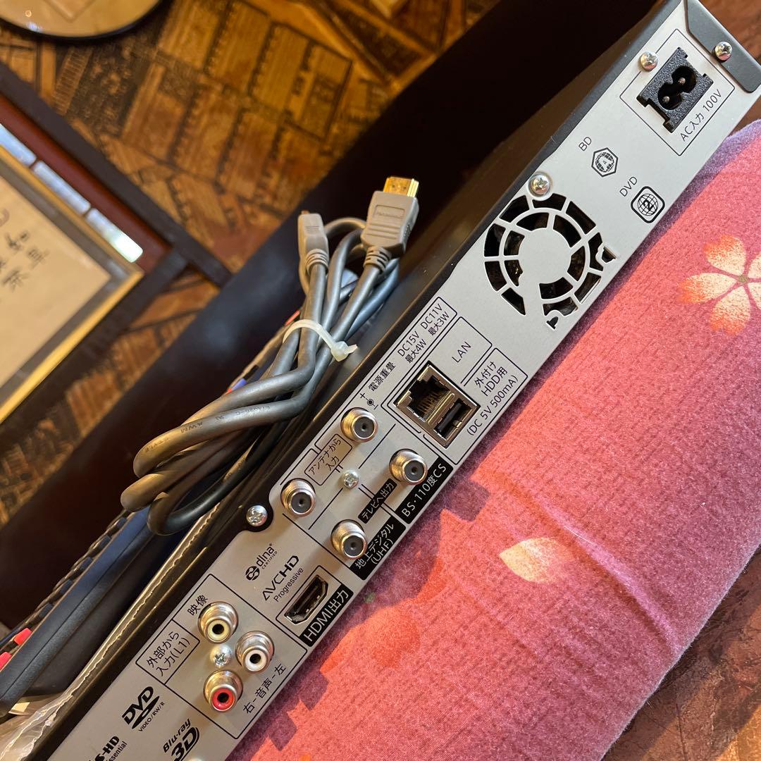 シャープ　BD-NW500 12倍　500GB 2番組W録　新品リモ等付フル装備