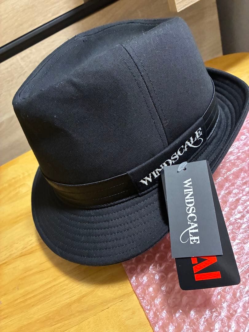 【WINDSCALE】中折れハット　布素材　完全未使用　超美品