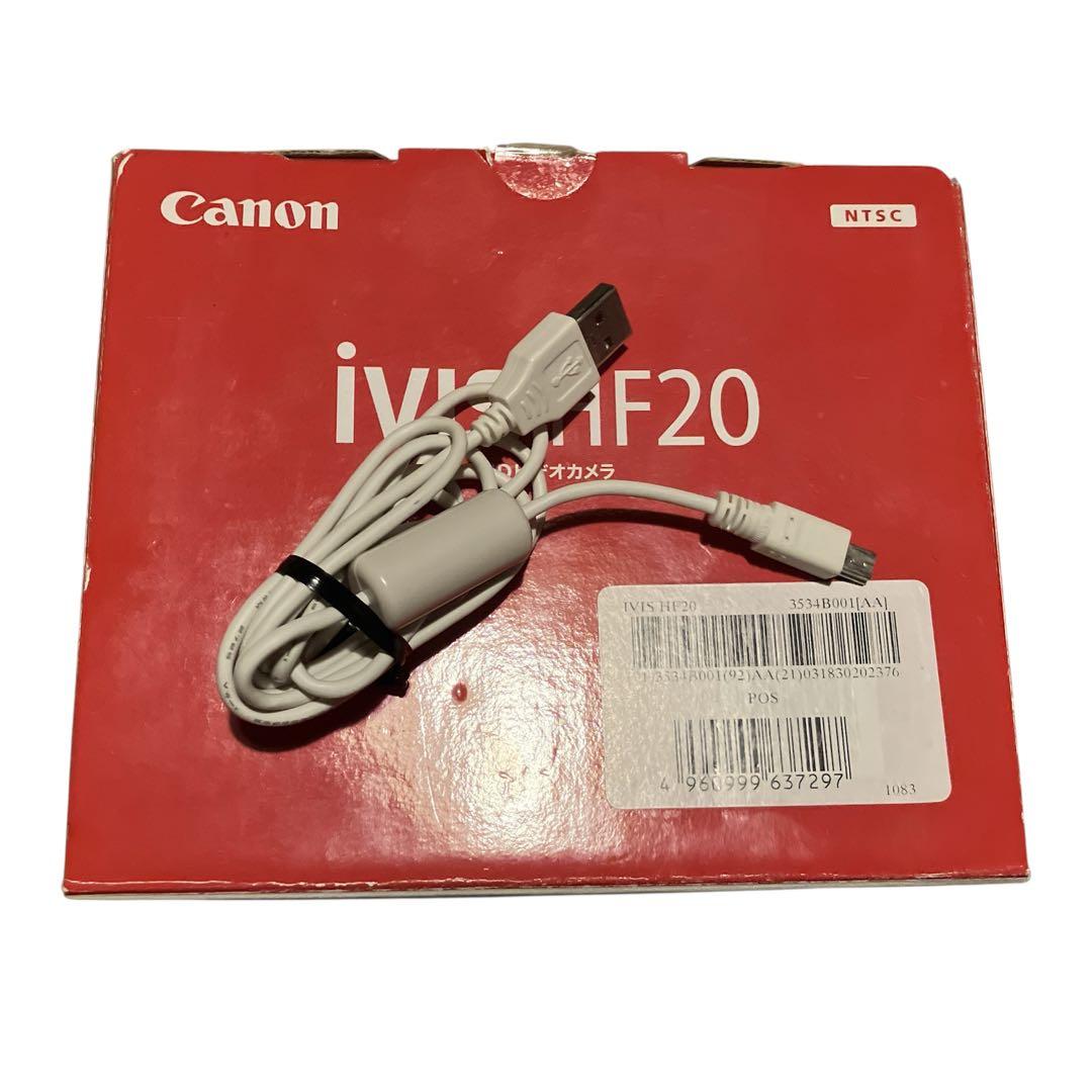 Canon HD ビデオカメラ ivis HF20