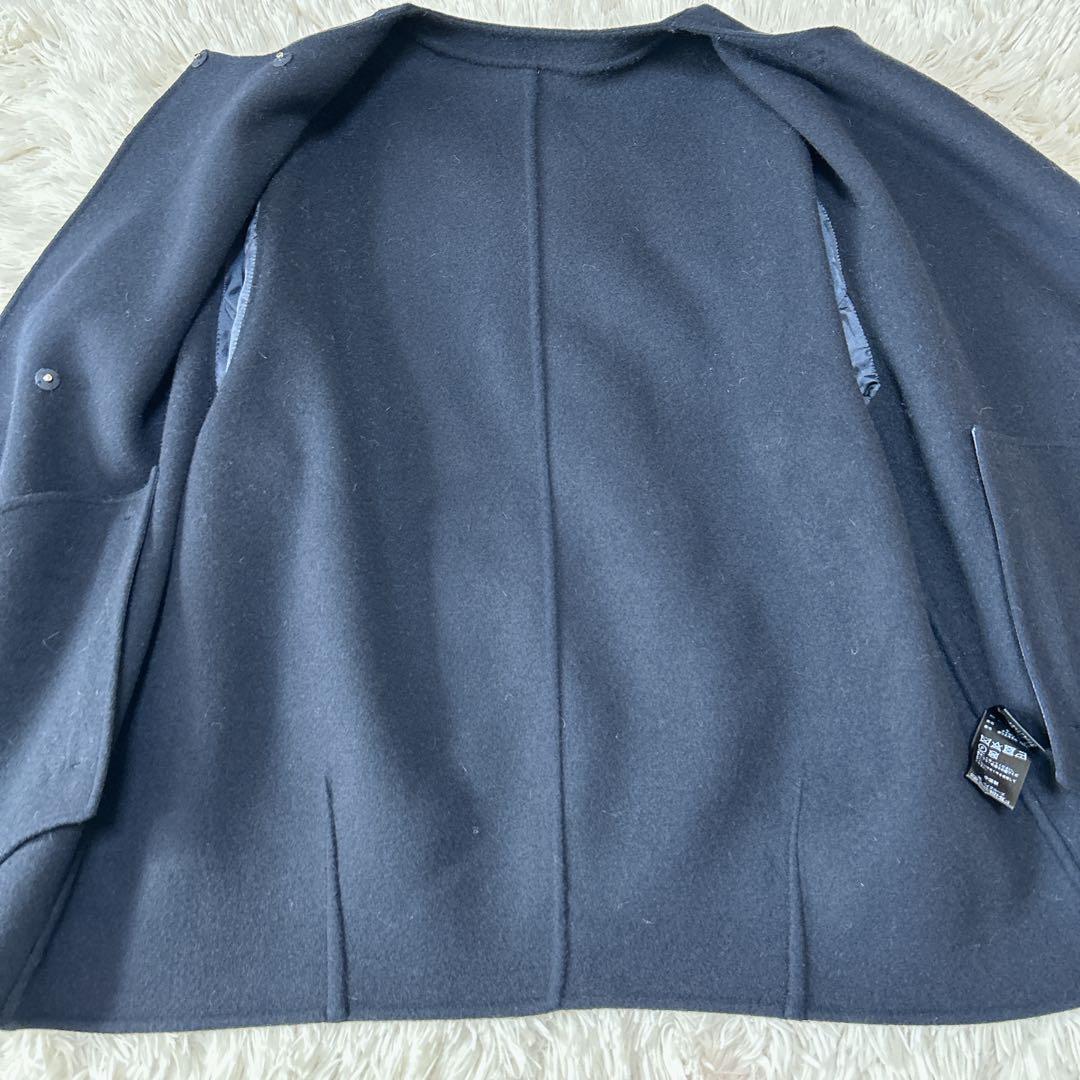 美品✨スローブイエナ souple wool ダブルフェイスノーカラーコート