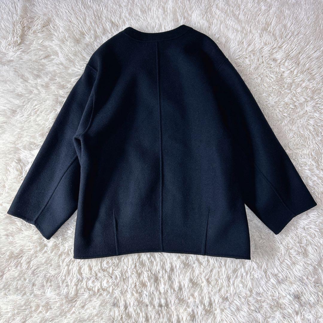 美品✨スローブイエナ souple wool ダブルフェイスノーカラーコート