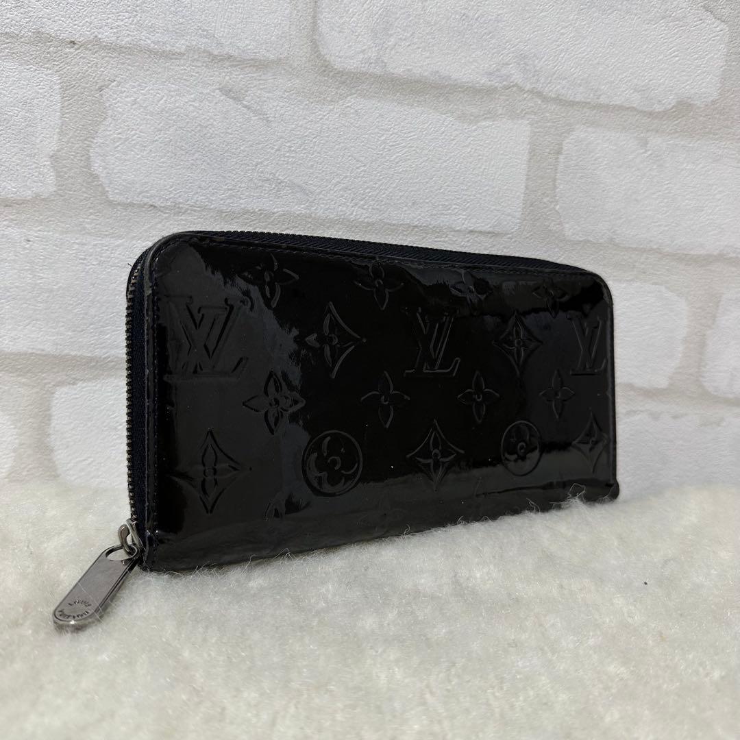 【箱付属品付き・希少品】ヴィトン　モノグラム　ジッピーウォレット　ヴェルニ