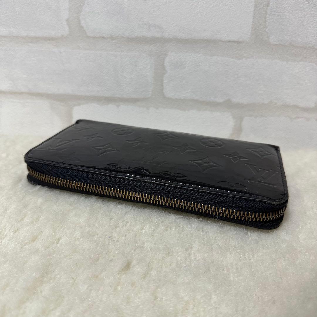【箱付属品付き・希少品】ヴィトン　モノグラム　ジッピーウォレット　ヴェルニ