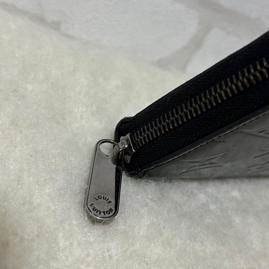 【箱付属品付き・希少品】ヴィトン　モノグラム　ジッピーウォレット　ヴェルニ