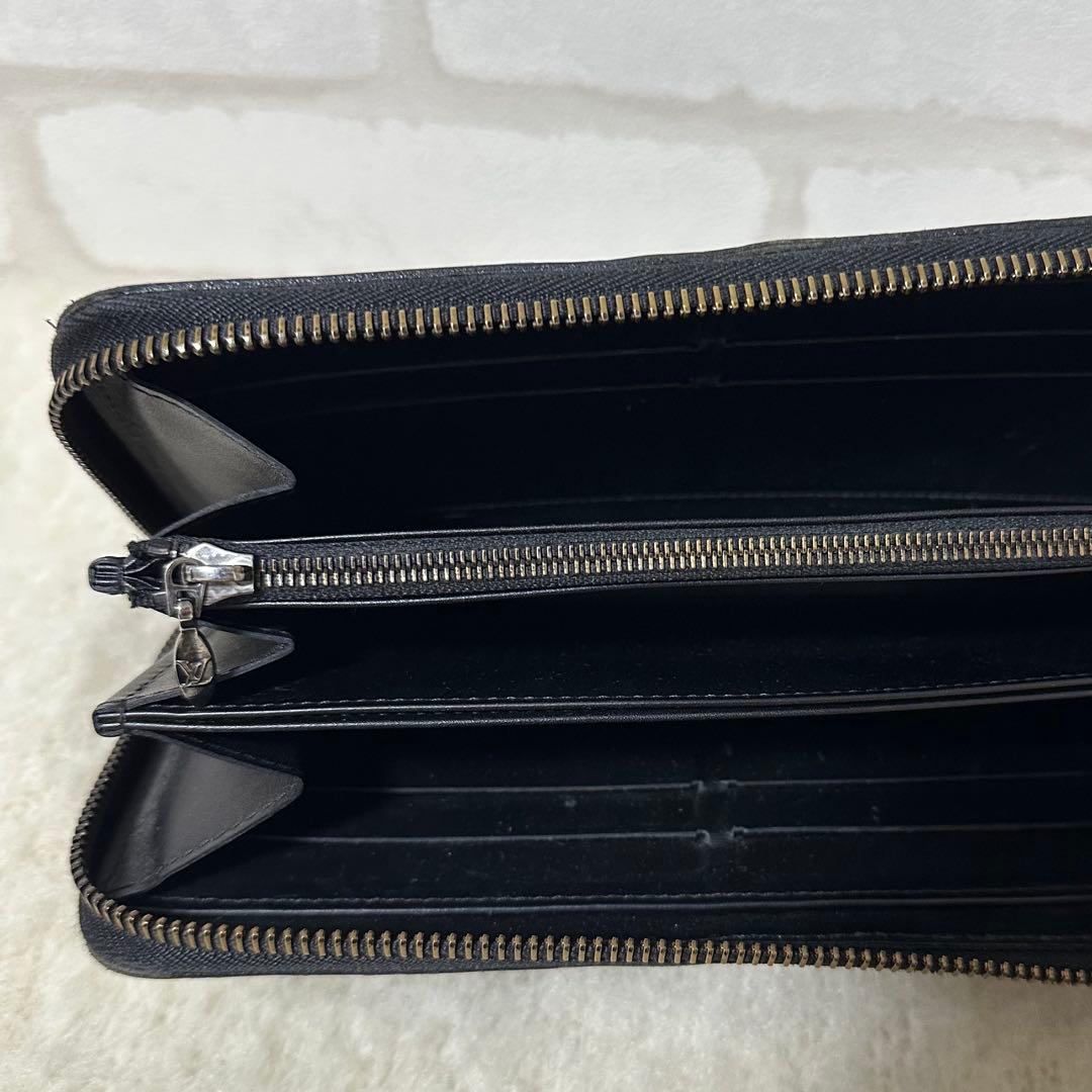 【箱付属品付き・希少品】ヴィトン　モノグラム　ジッピーウォレット　ヴェルニ