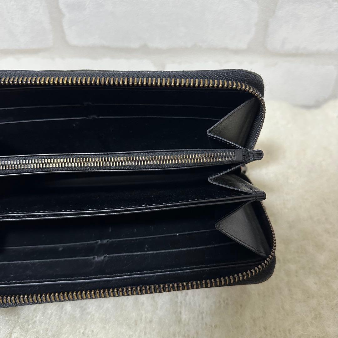 【箱付属品付き・希少品】ヴィトン　モノグラム　ジッピーウォレット　ヴェルニ