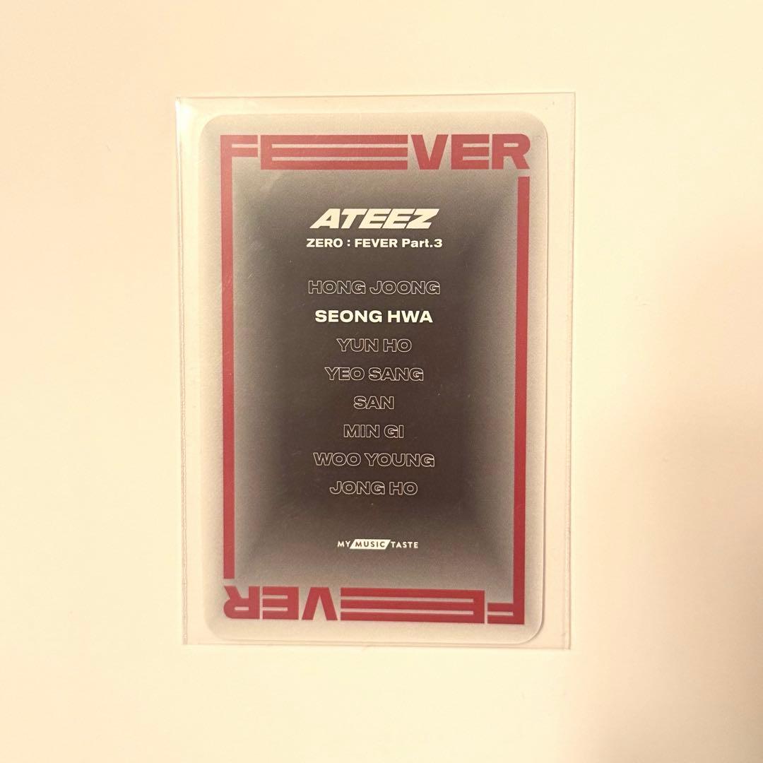 ATEEZ ソンファ　MMT ヨントン トレカ　ヴァンパイア　seonghwa