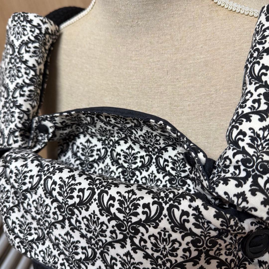 エルゴベビーオムニブリーズ☆抱っこ紐ダマスクよだれカバー付き☆ブラック黒