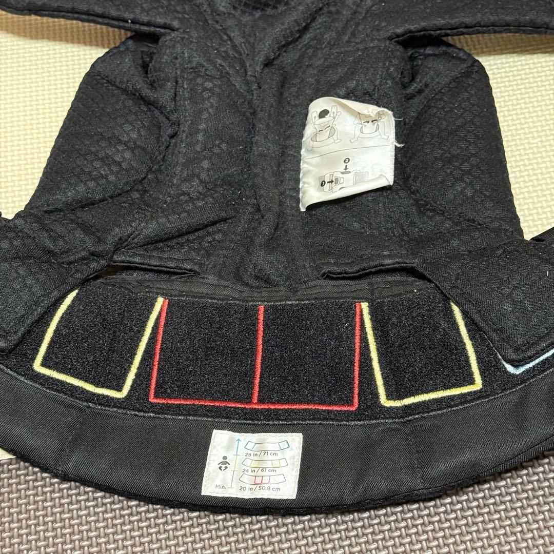 エルゴベビーオムニブリーズ☆抱っこ紐ダマスクよだれカバー付き☆ブラック黒