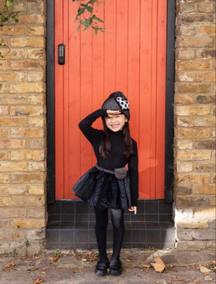 ボトムス Wonny Ribbon velvet twinkle skirt Ssize