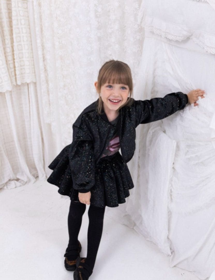 ボトムス Wonny Ribbon velvet twinkle skirt Ssize