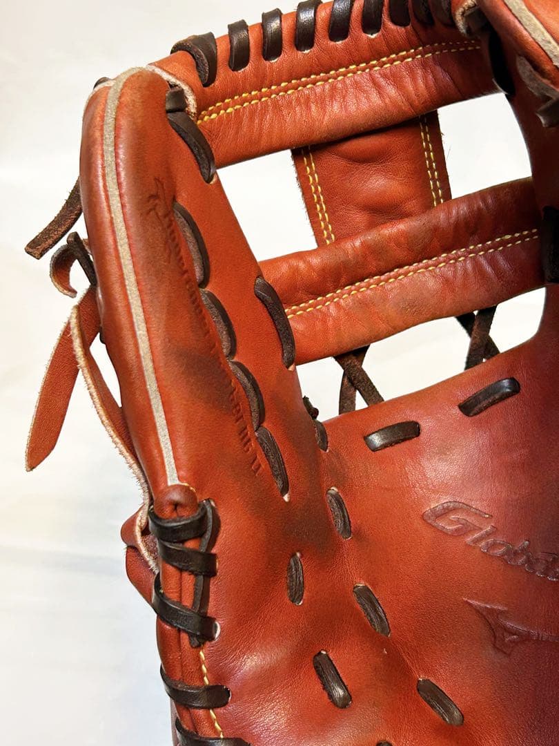 ★美品・少年軟式用★ ミズノ　グローバルエリート　内野用　グローブ