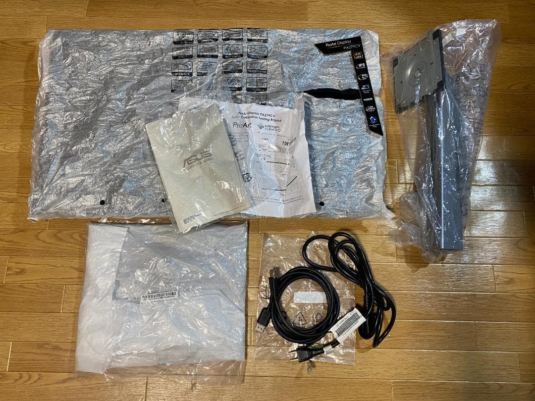 ASUS 27型ワイドIPSパネル搭載液晶4KモニターPA279CV-R