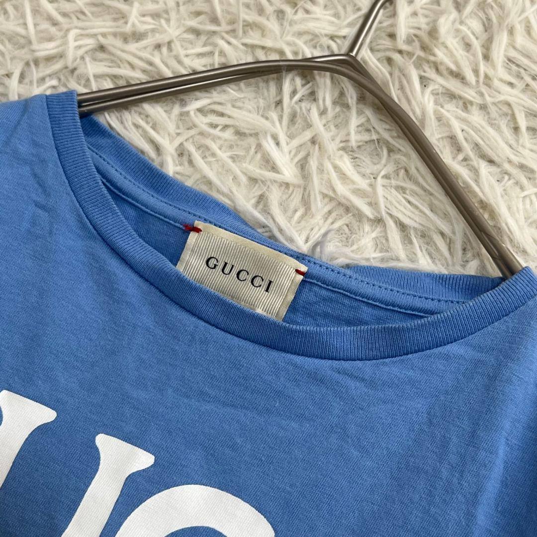 美品✨GUCCI グッチ インターロッキング GG ビッグロゴ Tシャツ キッズ