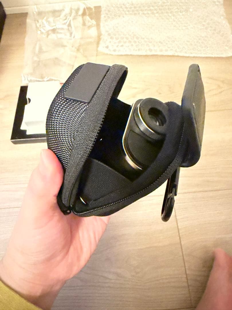 【美品】J5 REDブラック ゴルフレーザー距離計 非売品高級タオル付き