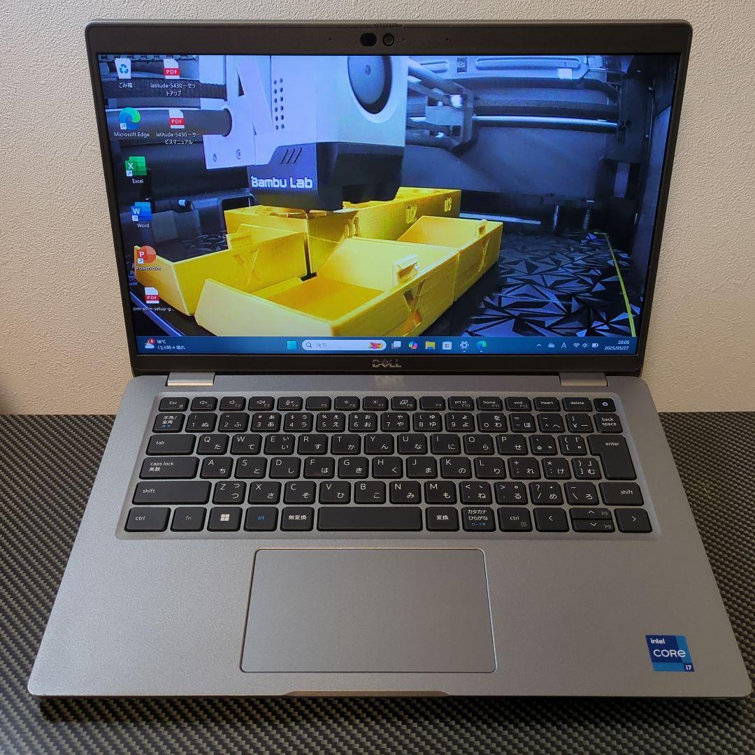 32GB/1TB office タッチ LTE デル 5430 i7-1265U