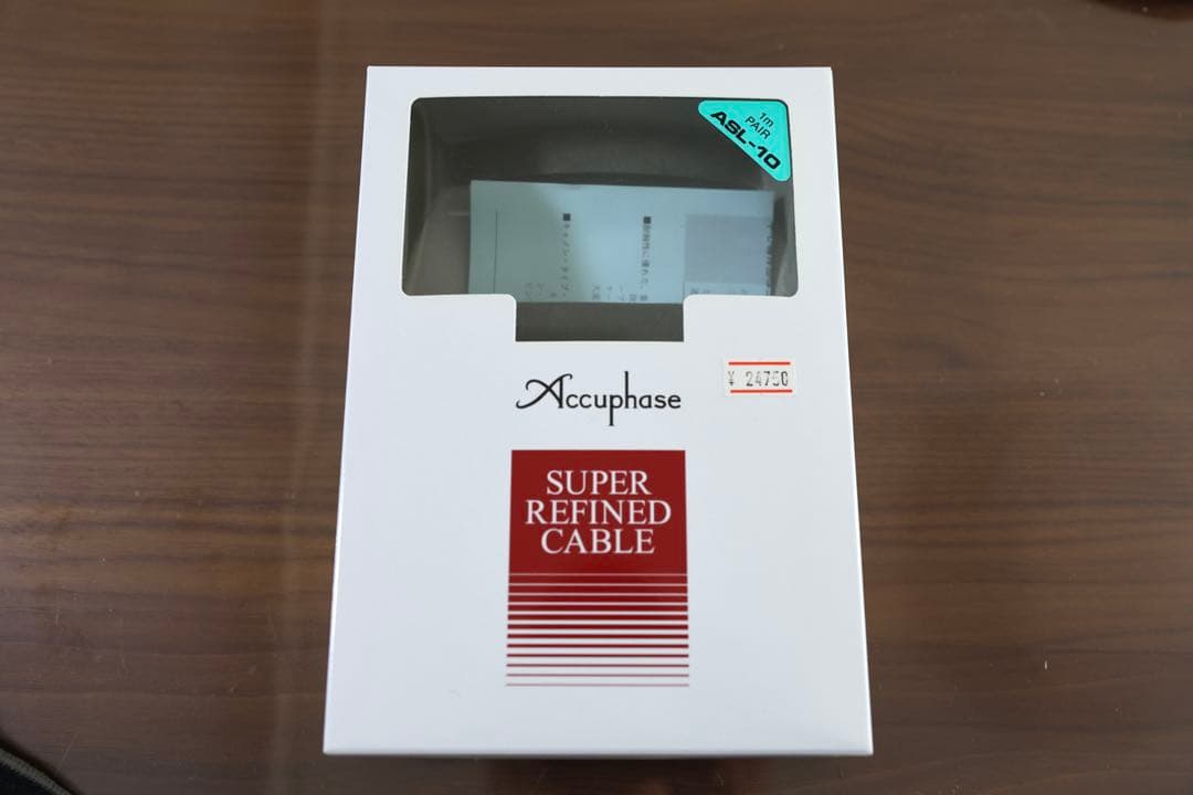 Accuphase アキュフェーズ　ASL-10 RCAケーブル(1.0m)