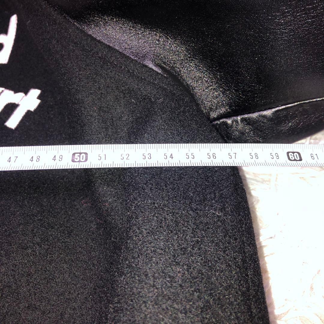 は*ち様 VAN JACレザー切替スタジャン黒試着程度