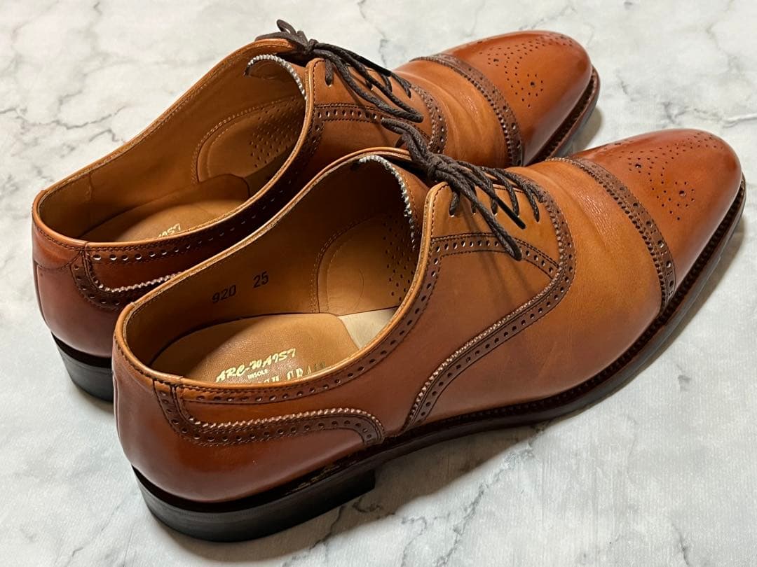★スコッチグレイン　オデッサⅡ920　25cm ミディアムブラウン★革靴★