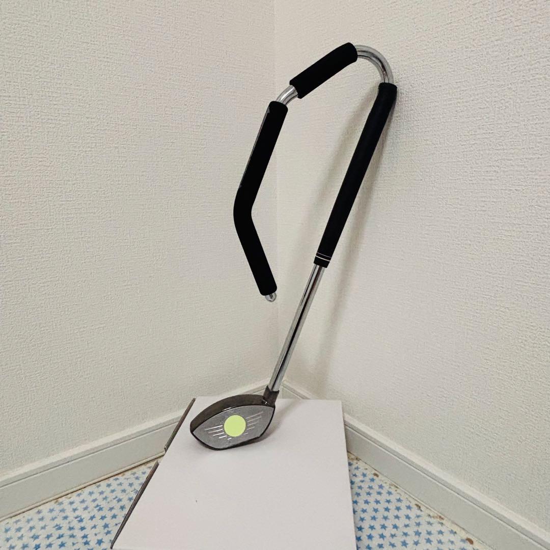 ゴルフ　練習　器具　ゴルフの堅琴　短重クラブ