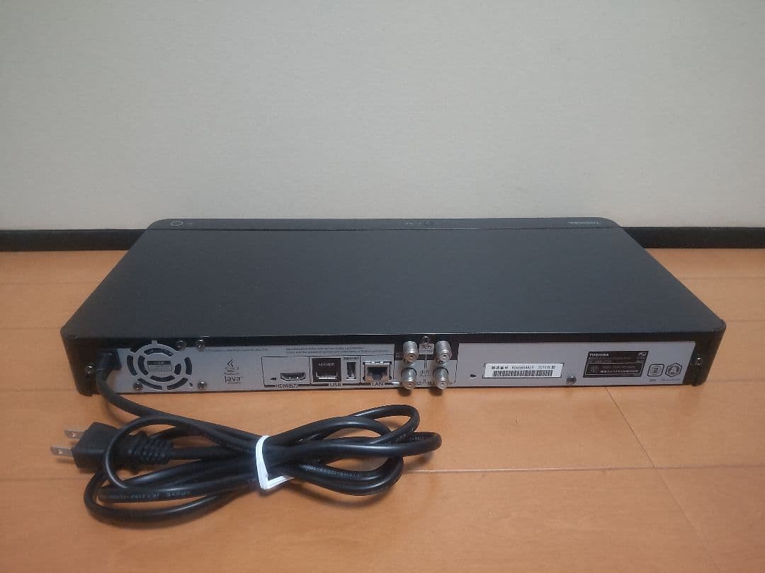 東芝　REGZA　DBR―Z520 1TB→2TB プチメンテ済み