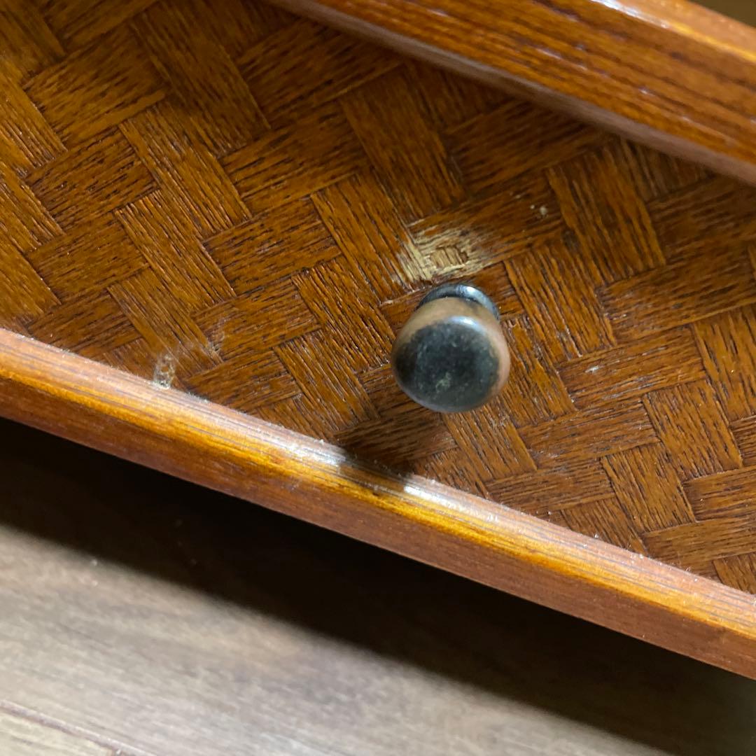 高級木製 4段 チェスト アンティーク インテリア 和家具 昭和レトロ