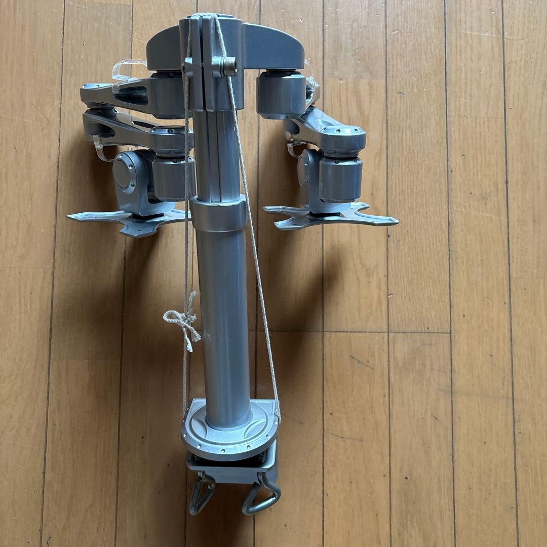 モダンソリッド　￼デュアルモニターアーム