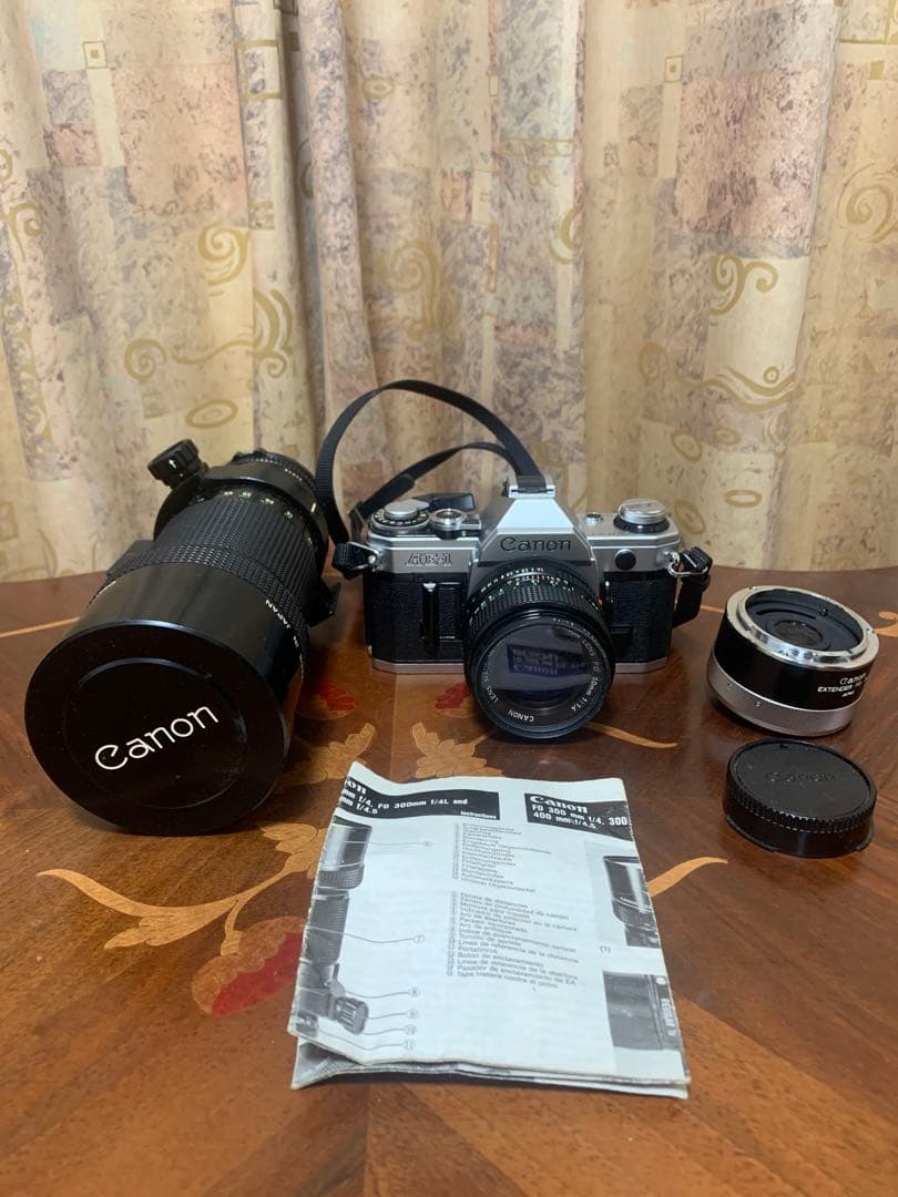 Canon AE-1 一眼レフカメラ FD 50mm望遠レンズ EXTENDER