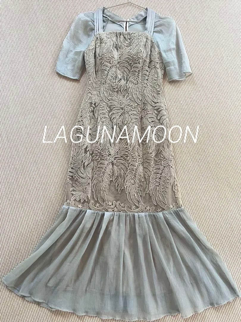 LAGUNAMOON LADYエンブロイダリーマーメイドドレス