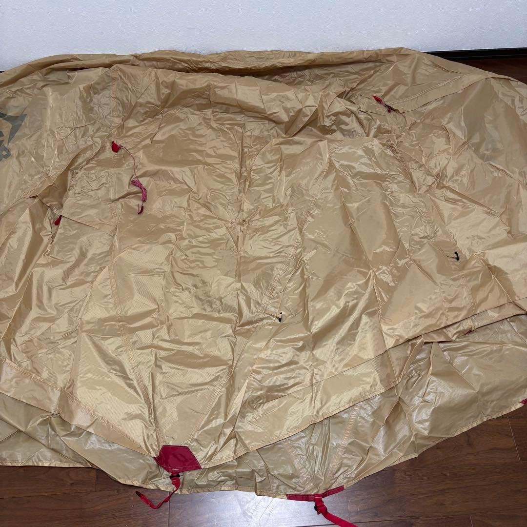 美品　MSR エリクサー2 タン　フットプリント付 ELIXIR2 テント