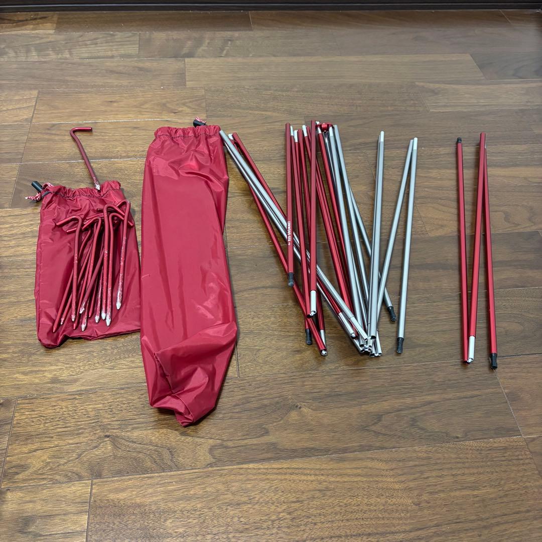 美品　MSR エリクサー2 タン　フットプリント付 ELIXIR2 テント