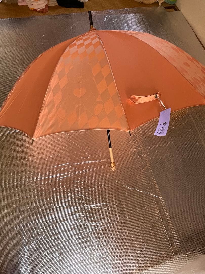 空港限定福井洋傘イイダ傘　高級傘くま　テディベア　限定傘　レア　ダッフィ