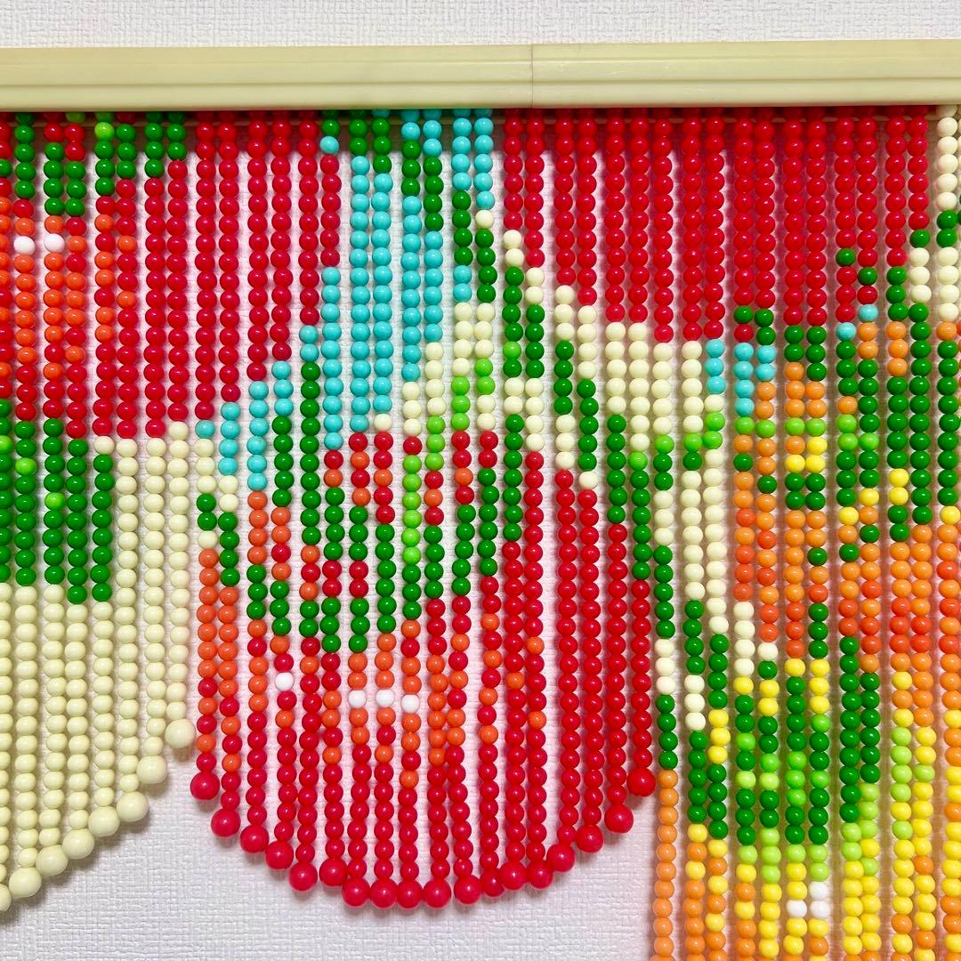 高級手芸 スキルスクリーン 完成品 ミニトマト柄