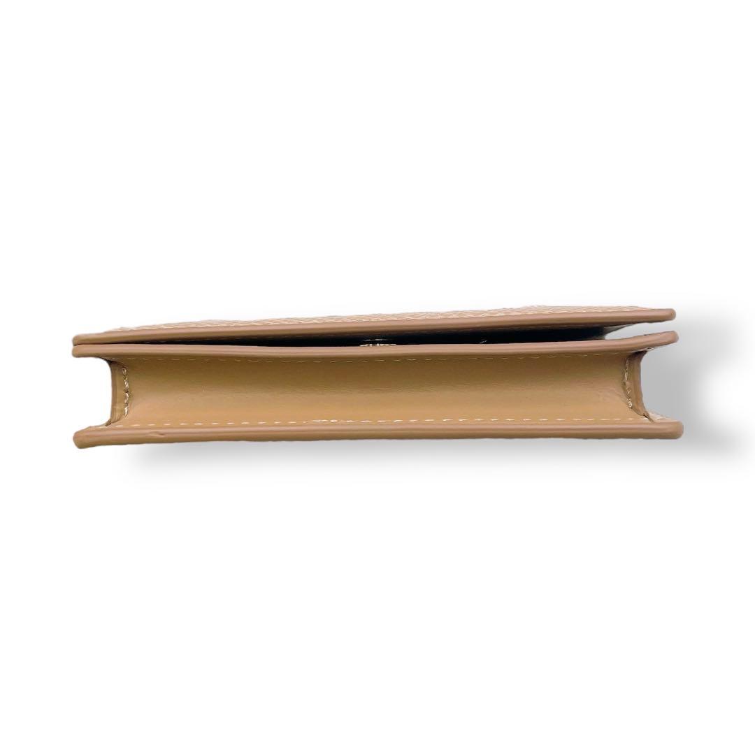 メゾンマルジェラ 名刺入れ カードケース ベージュ レザー 男女共用 ブランド