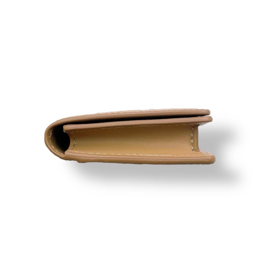 メゾンマルジェラ 名刺入れ カードケース ベージュ レザー 男女共用 ブランド