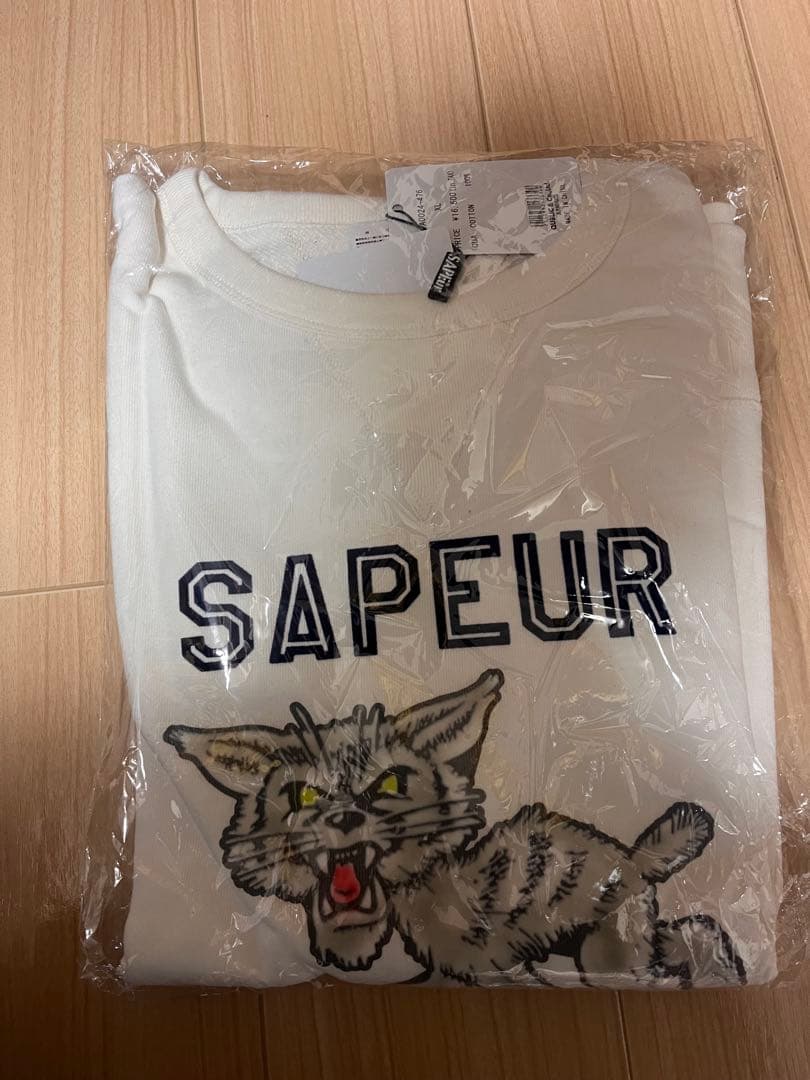新品　sapeur サプール　スウェット　トレーナー　XL