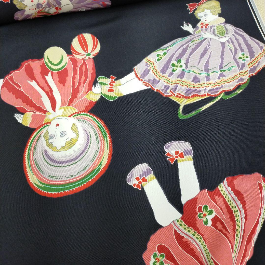 長襦袢　長襦袢反物　絹長襦袢